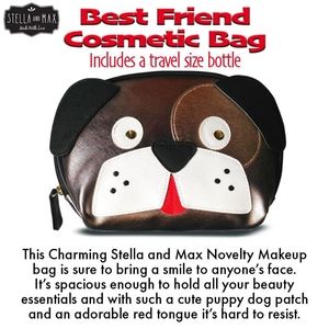 Stella and Max Best Friend Dog Cosmetic Bag
